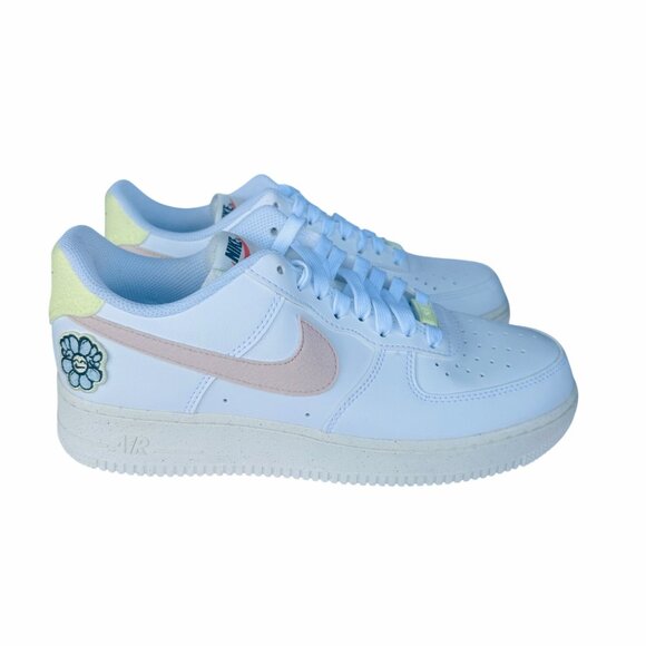 ⭐Nike Air Force 1 S Womens Retro Shoes Sz 9.5 Low 07 SE Beige Sneaker DJ6377-100 - Picture 2 of 12